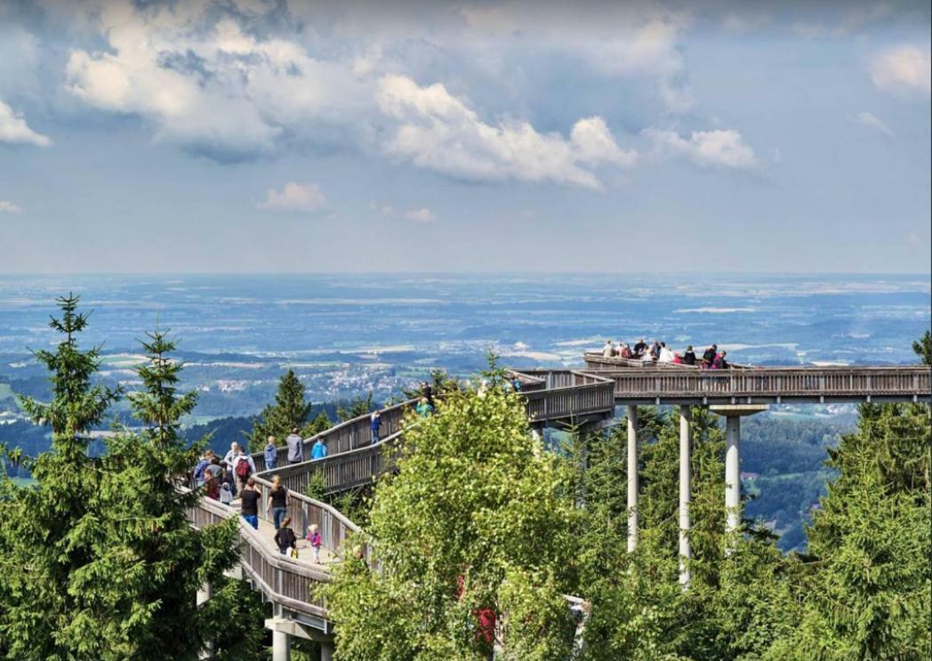 Ferienwohnung Mit Blick In Den Bayrischen Wald Oberhalb Von Sankt Engelmar Sankt Englmar Kültér fotó